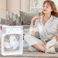 Portable Water Mist Fan Air Cooler for Home & Office