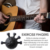 Finger Grip Strengthener for Hand & Forearm Power
