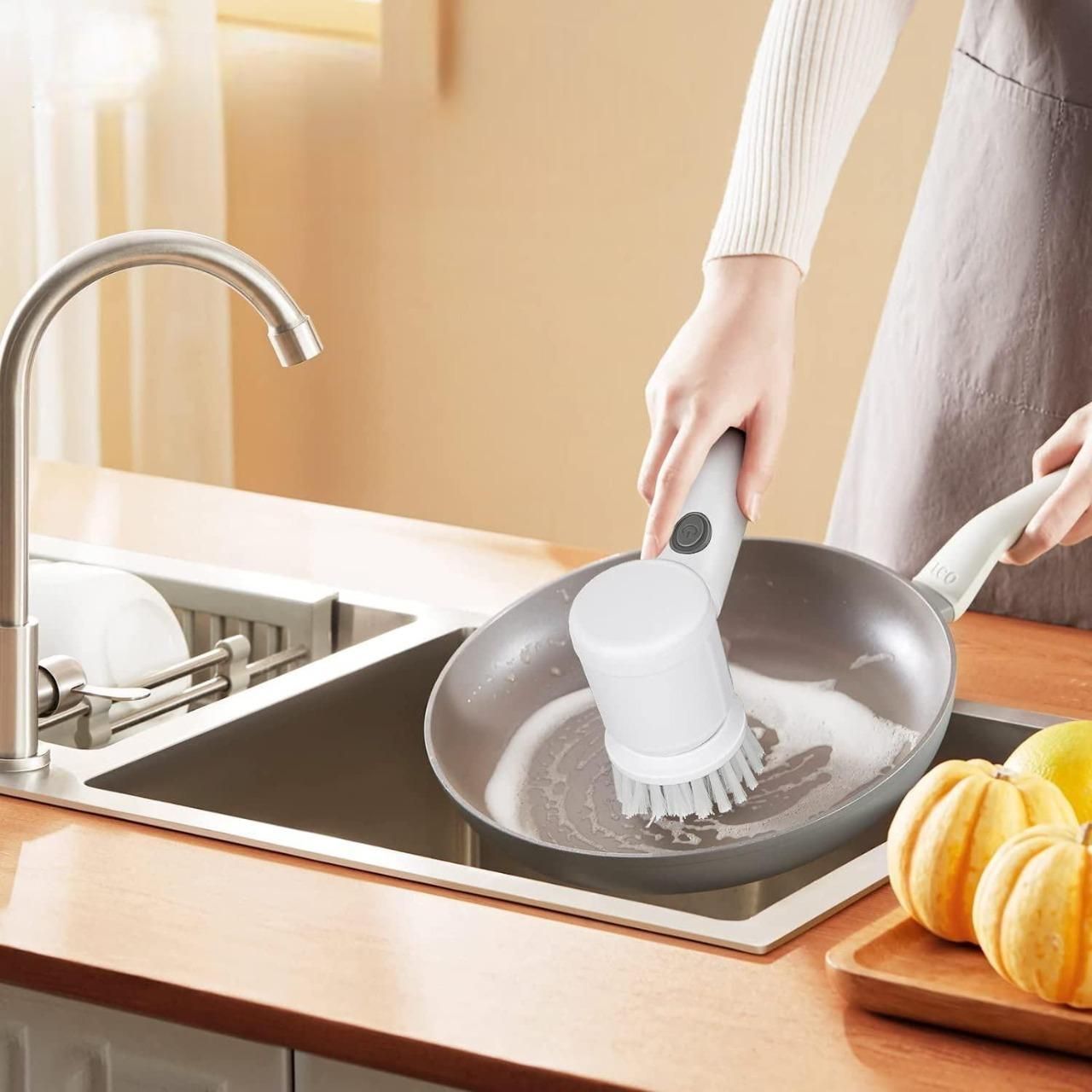 Rechargeable 5-in-1 Electric Cleaning Brush Scrubber