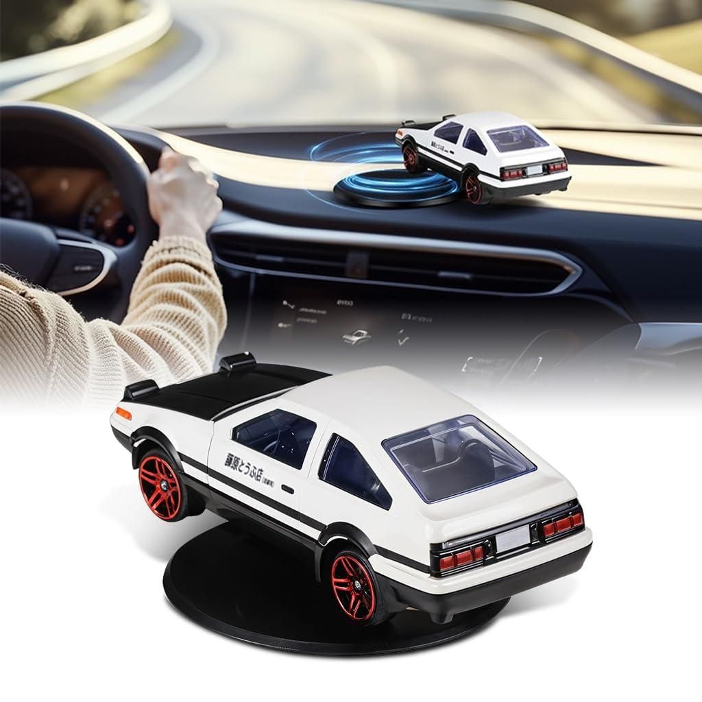 Drifting Car Dashboard Toy with Self-Adhesive Base