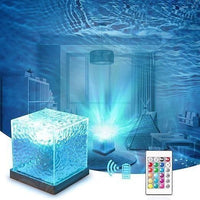 Water Ripple Aura Lamp with Color Changing Light