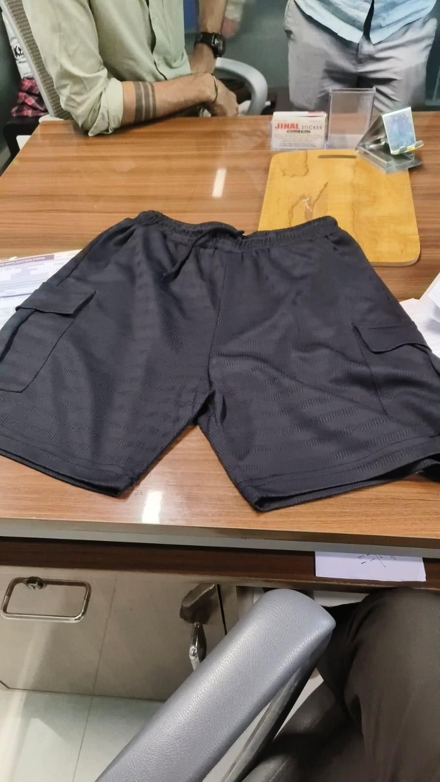 Men’s Cotton Cargo Shorts – Pack of 3