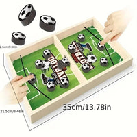 Fast Sling Puck Football Board Game for Kids & Adults