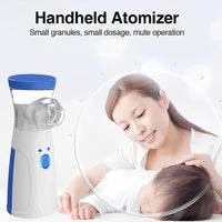 Portable Ultrasonic Mesh Nebulizer for Adults & Kids