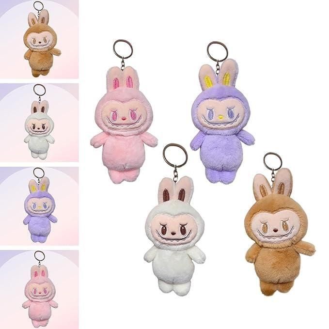 Labubu Plush Doll Keychain – Cute Collectible Toy