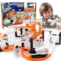 Astronaut Spaceship Outer Space Track Toy Set