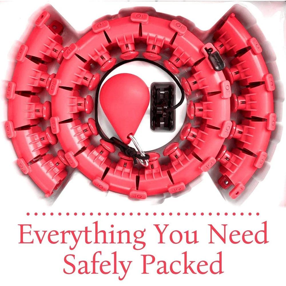 Smart Weighted Hula Hoop — Adjustable & Easy Workout