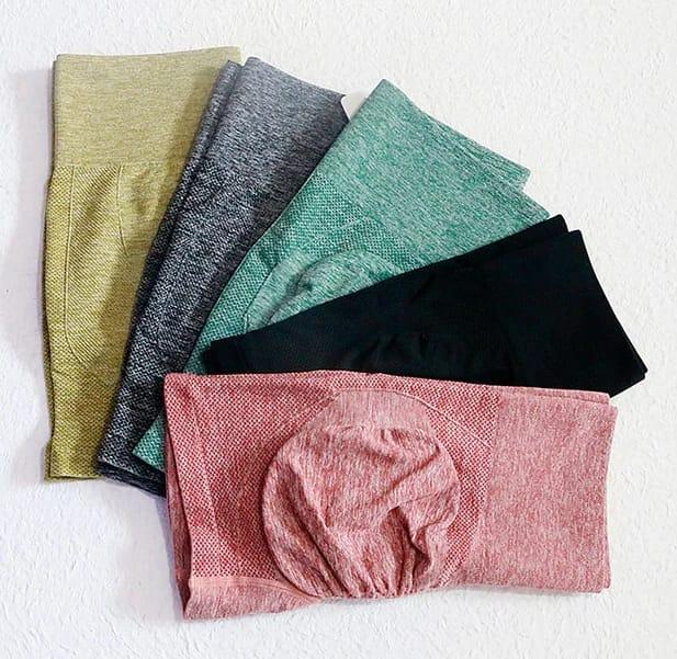 Seamless High-Waist Yoga Shorts with Sculpt Fit