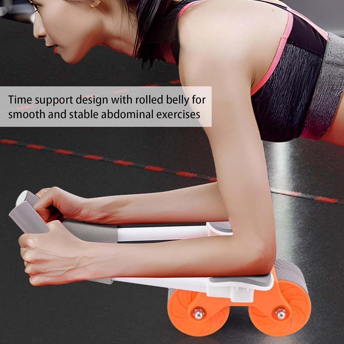 Automatic Rebound Ab Roller — Core & Full-Body Trainer