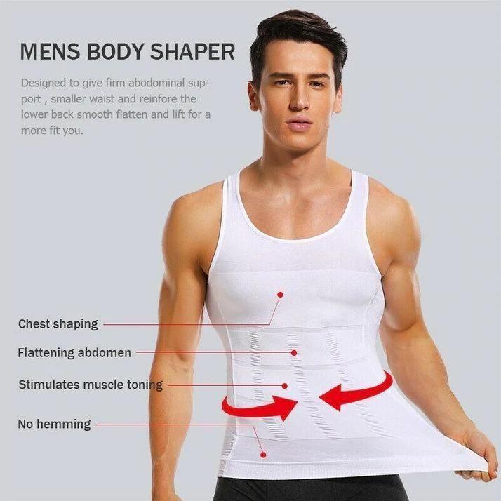 Men’s Compression Flexvest for Chest & Core Shaping