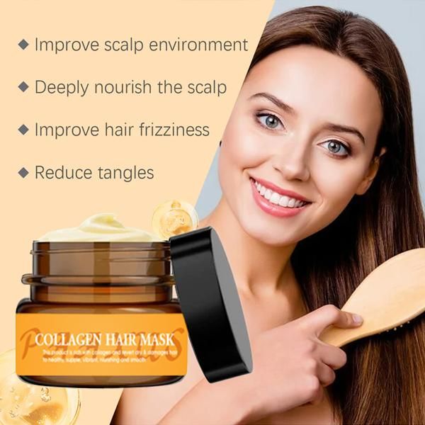Collagen Hair Mask for Smooth & Shiny Hair