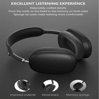 Wireless Bluetooth Headphones with Noise Reduction