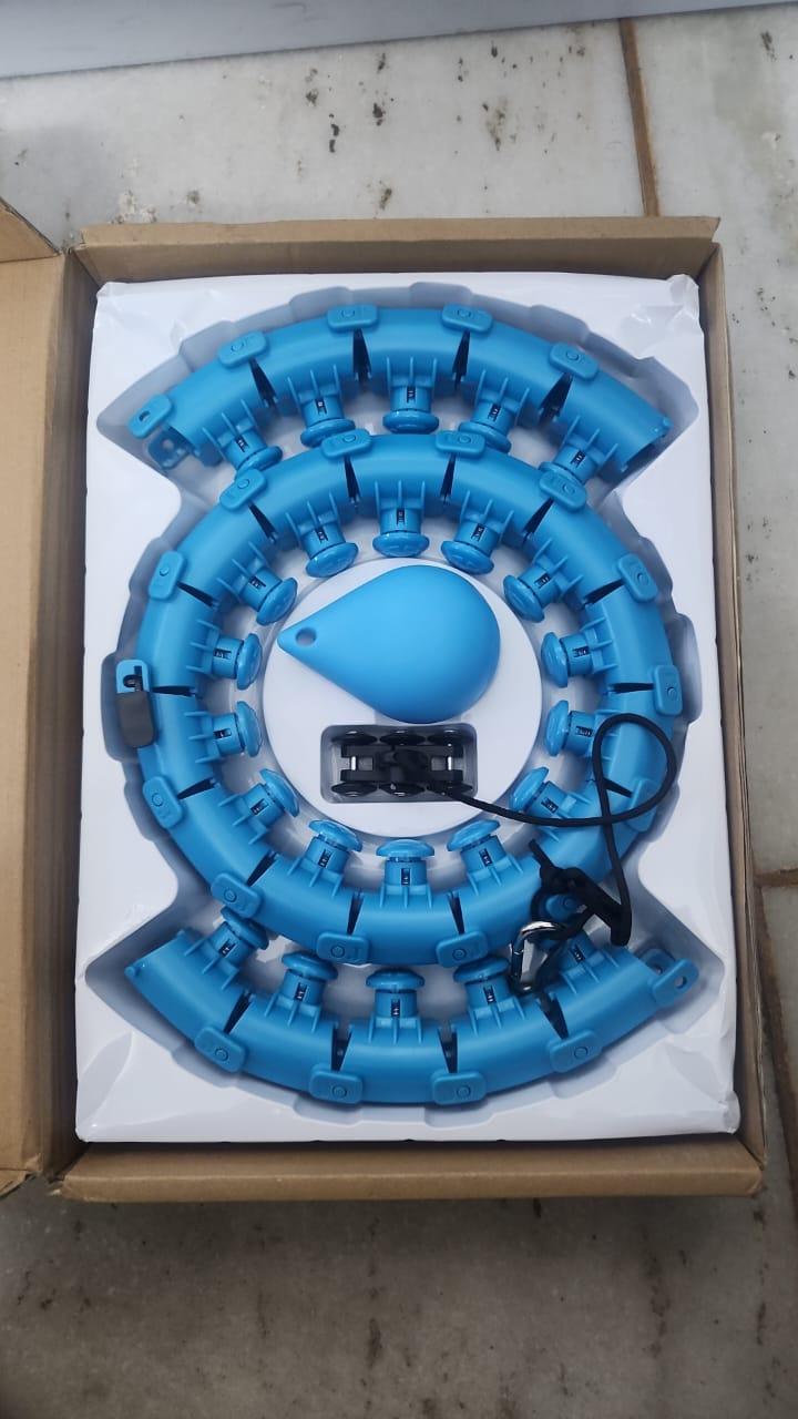 Smart Weighted Hula Hoop — Adjustable & Easy Workout