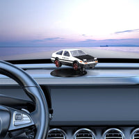 Drifting Car Dashboard Toy with Self-Adhesive Base