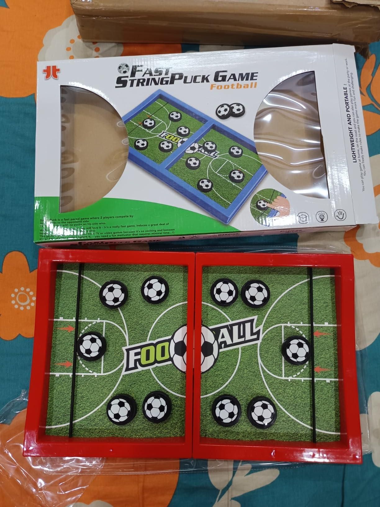 Fast Sling Puck Football Board Game for Kids & Adults