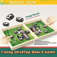 Fast Sling Puck Football Board Game for Kids & Adults