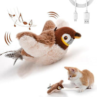 Rechargeable Flapping Bird Toy for Cats