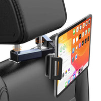 Adjustable Car Headrest Tablet & Phone Holder