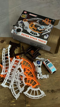 Astronaut Spaceship Outer Space Track Toy Set