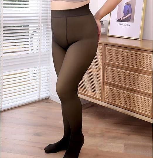 Thermal Slim Fit Fleece-Lined Pantyhose