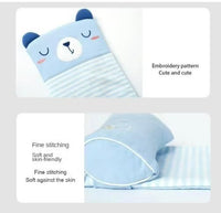 Soft & Protective – Baby Head Support Pillow (Cute Bear Design)