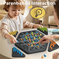 Chain Triangle Chess – Family Strategy Board Game