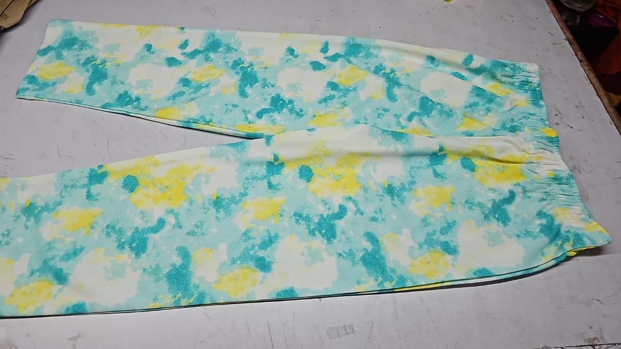 Women’s Tie-Dye Night Suit – Comfy T-Shirt & Pyjamas