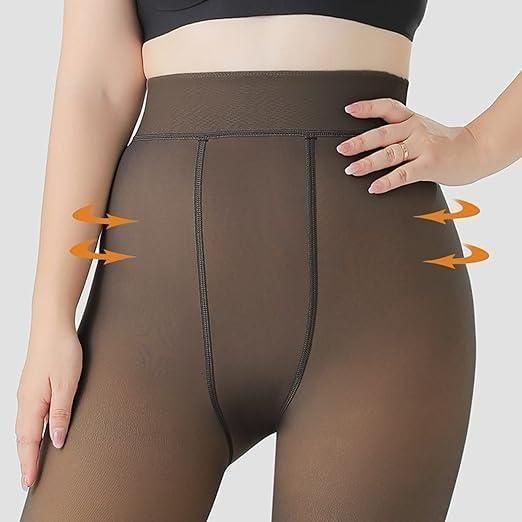 Thermal Slim Fit Fleece-Lined Pantyhose