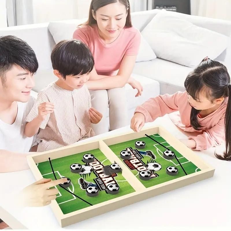 Fast Sling Puck Football Board Game for Kids & Adults