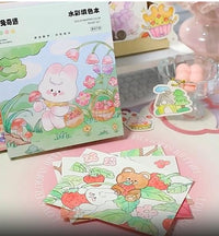 Whimsical Kids Watercolor Coloring Set