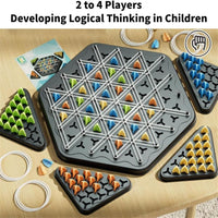 Chain Triangle Chess – Family Strategy Board Game