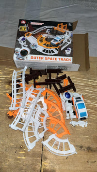 Astronaut Spaceship Outer Space Track Toy Set