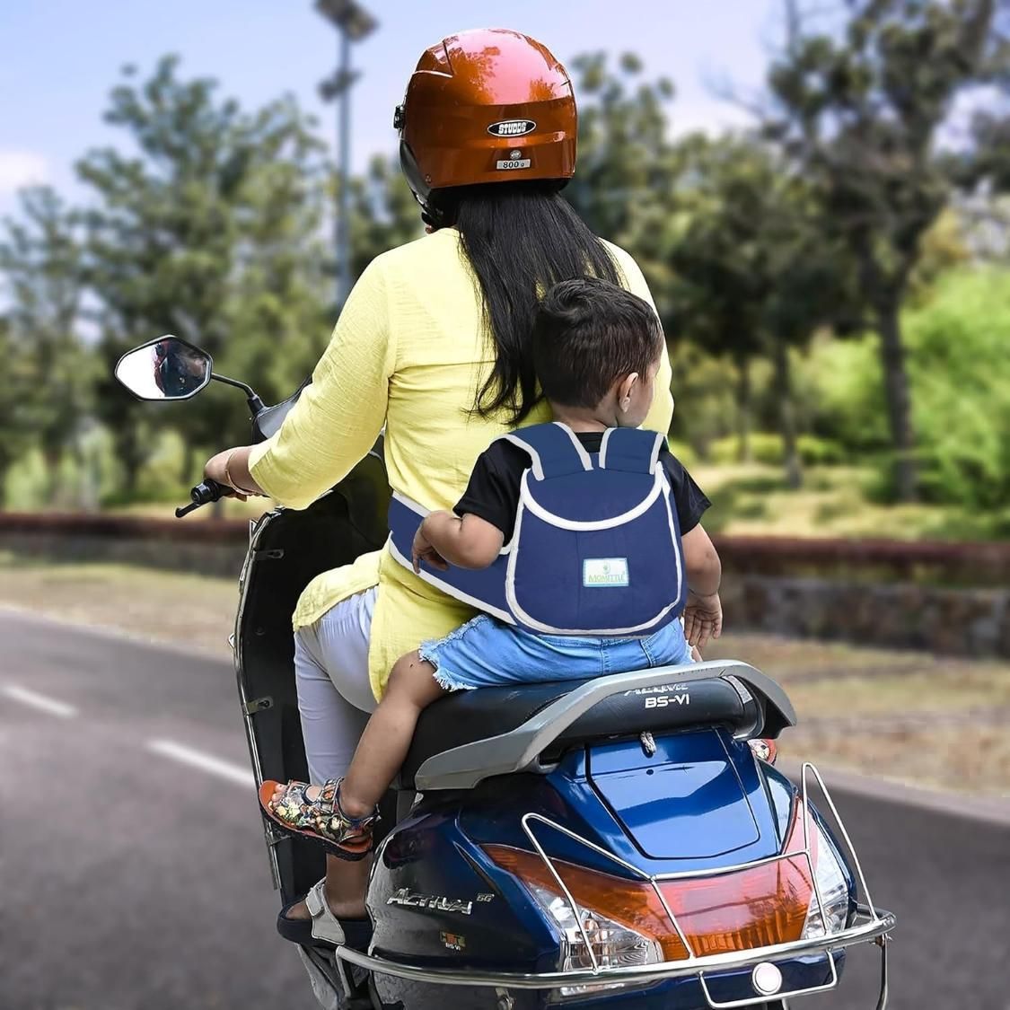 Child Safety Belt for Two-Wheelers
