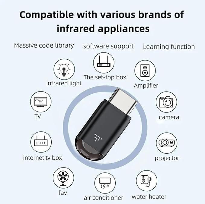 Type-C Mini IR Remote Controller for Smartphones