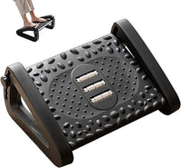 Adjustable Footrest with Massage Surface for Comfort