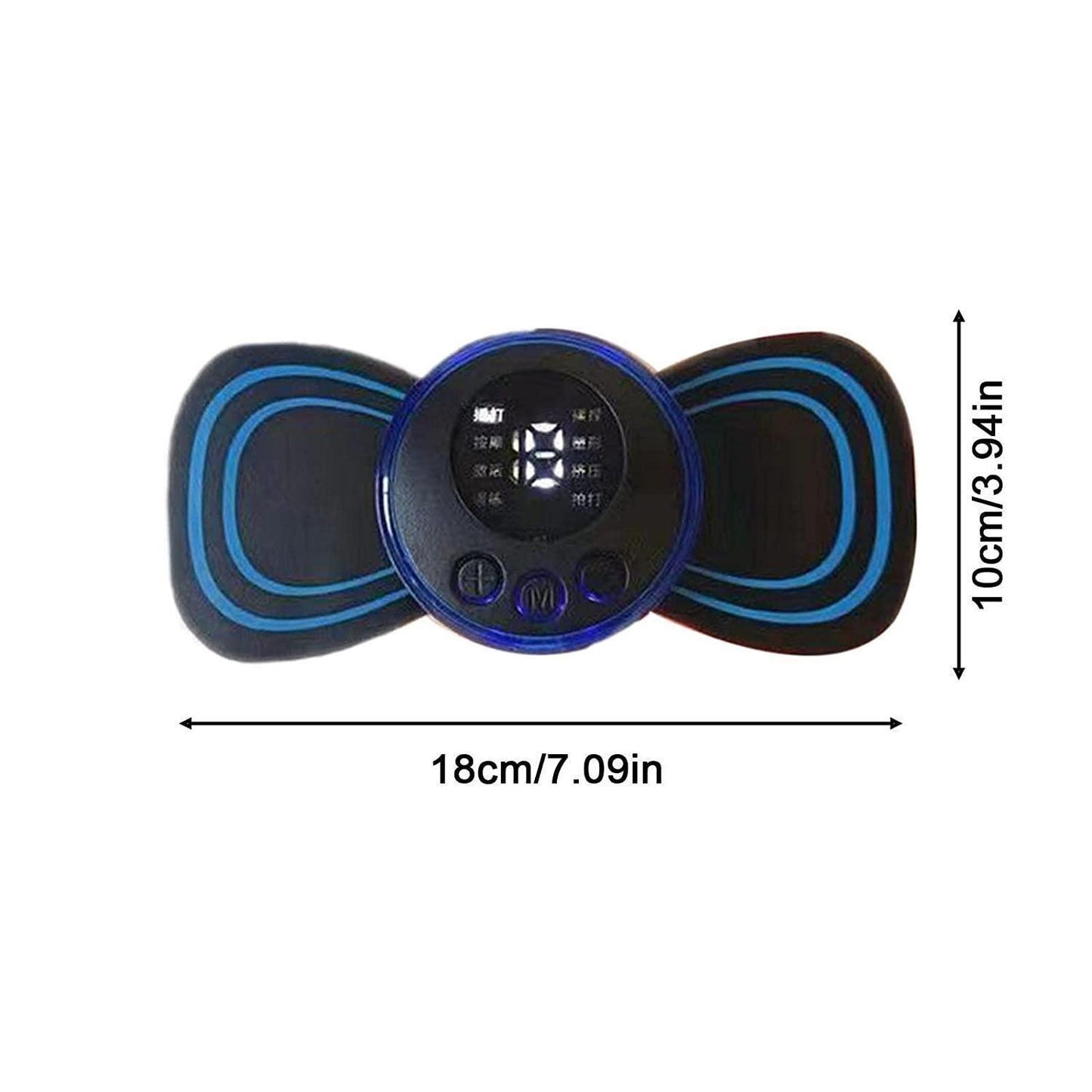 Rechargeable Mini Massager — 8 Modes, 19 Levels