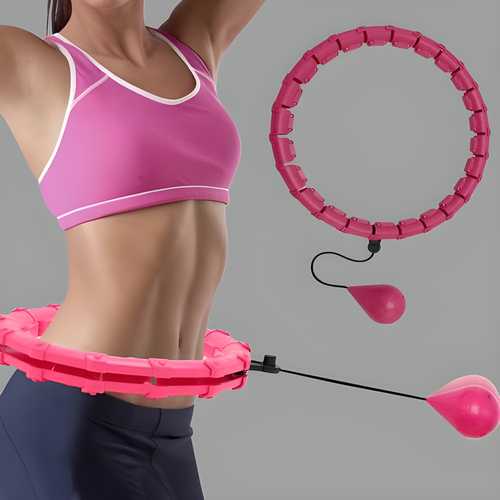 Smart Weighted Hula Hoop — Adjustable & Easy Workout