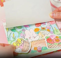 Whimsical Kids Watercolor Coloring Set