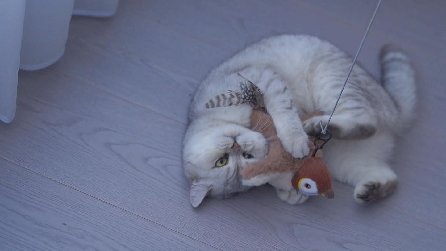 Rechargeable Flapping Bird Toy for Cats