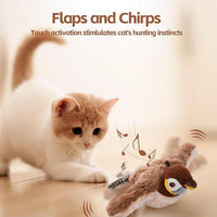 Rechargeable Flapping Bird Toy for Cats