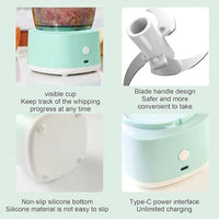 One-Touch Multifunctional Mini Food Processor