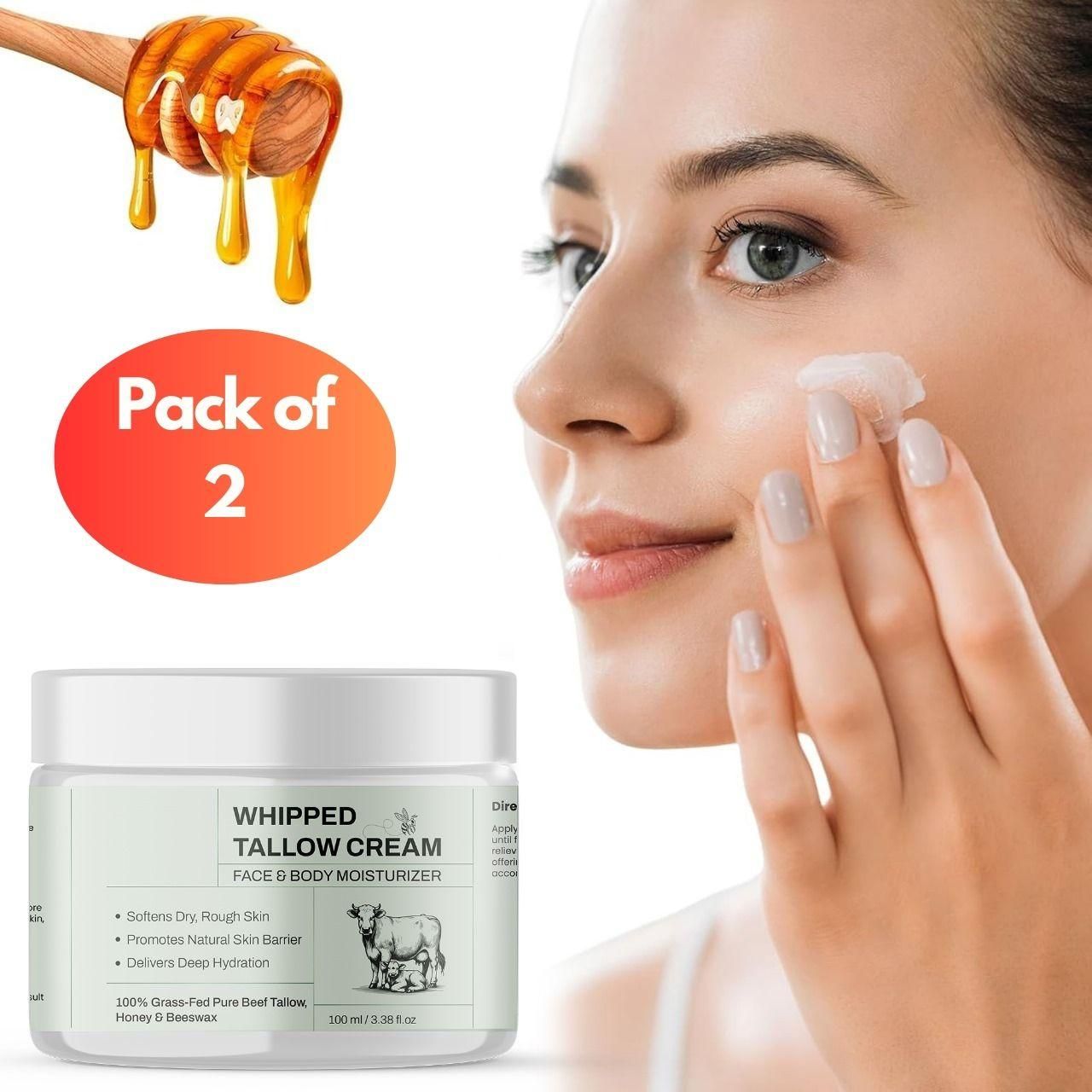 Whipped Tallow Cream — Deeply Nourishing Moisturizer