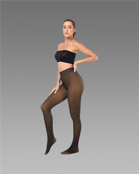 Thermal Slim Fit Fleece-Lined Pantyhose