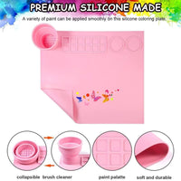 Non-Slip Silicone Craft Mat for Kids Art & Play