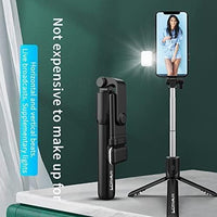 3-in-1 Selfie Stick Tripod with Bluetooth Remote & Light