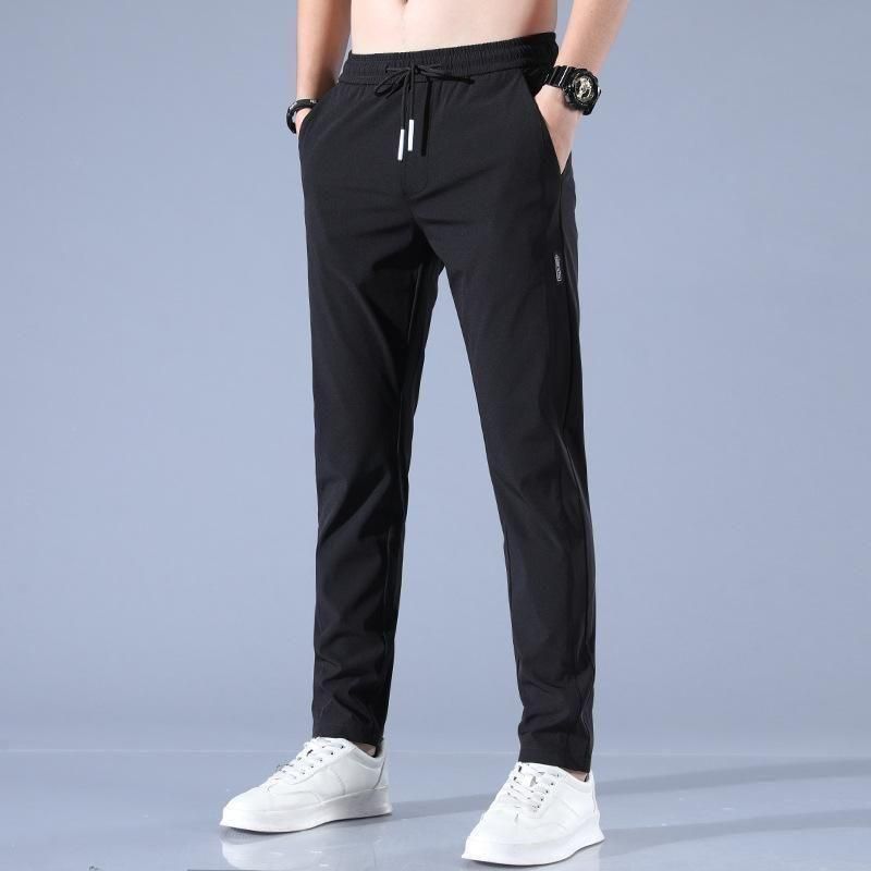 Men’s Slim Fit Lycra Track Pants – Pack of 2