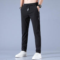 Men’s Slim Fit Lycra Track Pants – Pack of 2